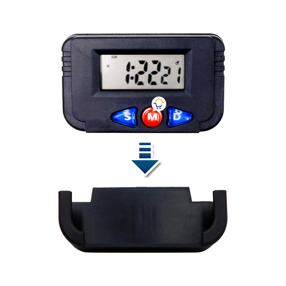 Miniatura 2 de Reloj Digital Para Carro NA613D